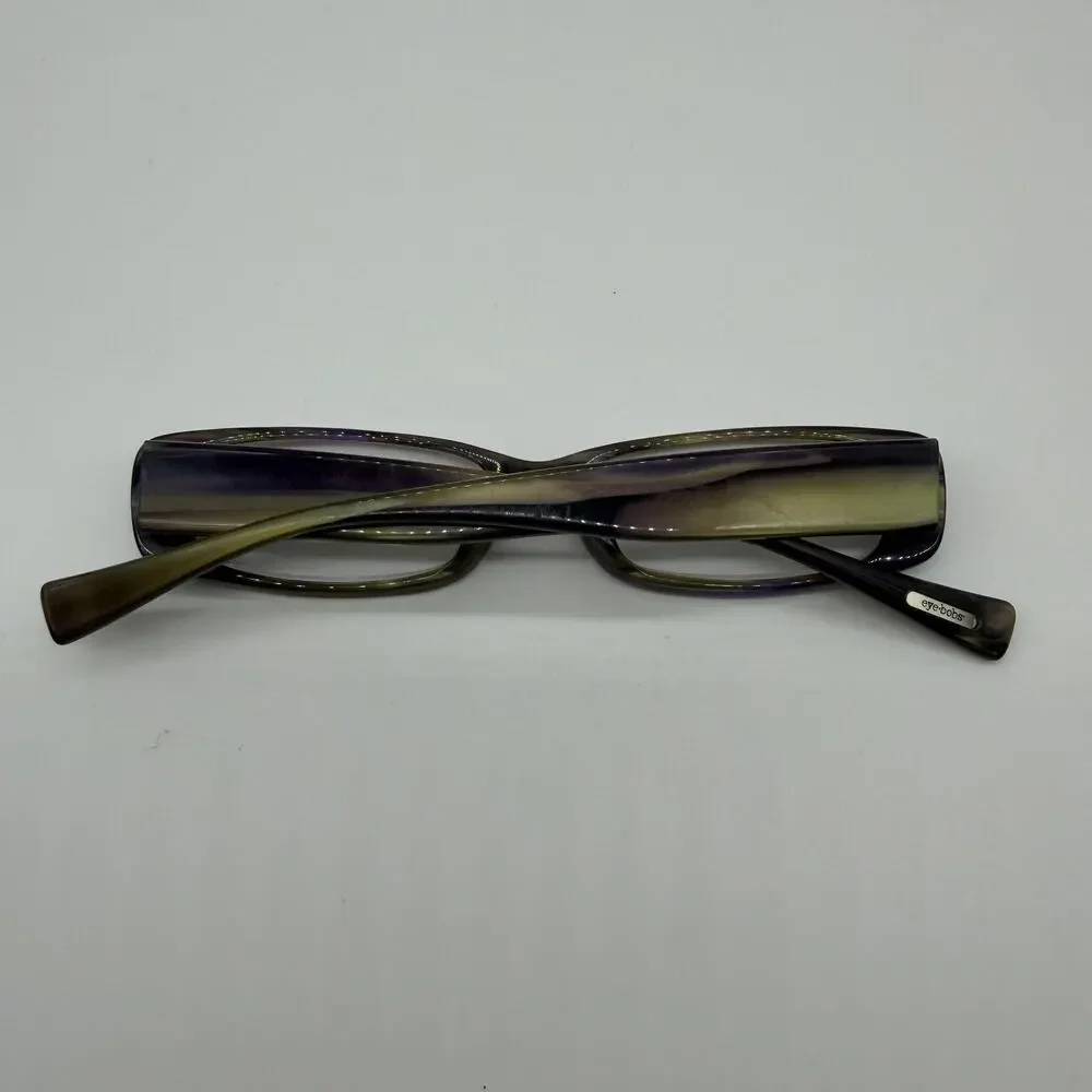 eye bobs Eyeglasses Frame w/Lenses Co-Conspirator 2136 73 Purple and Green